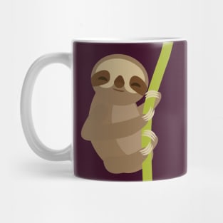 sleeping sloth, sleep all day, sleep all night Mug